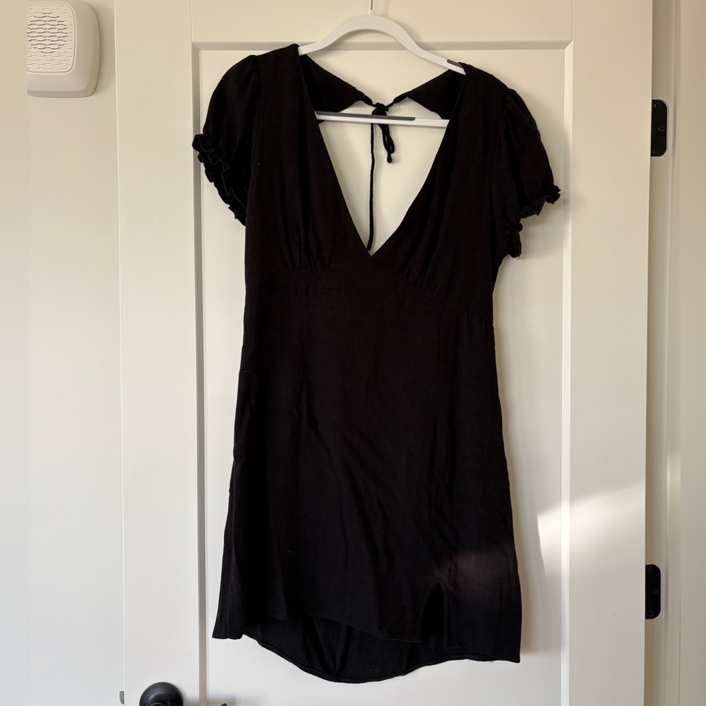 Princess Polly Black Knit Top